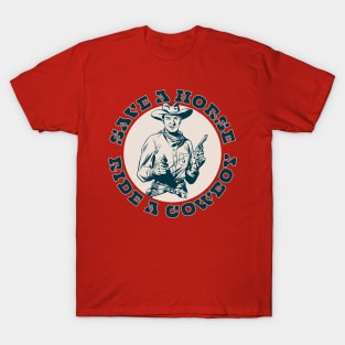 Save A Horse, Ride A Cowboy T-Shirt